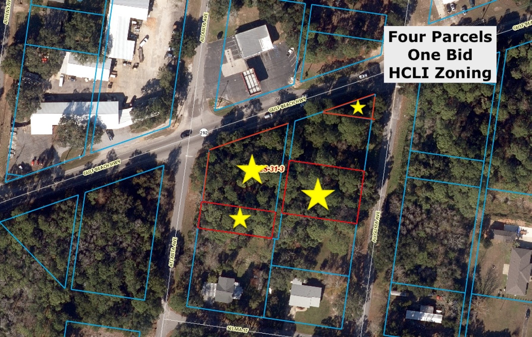 Image for Absolute Auction | HC/LI Zoned Lots | Gulf Beach Hwy Corridor