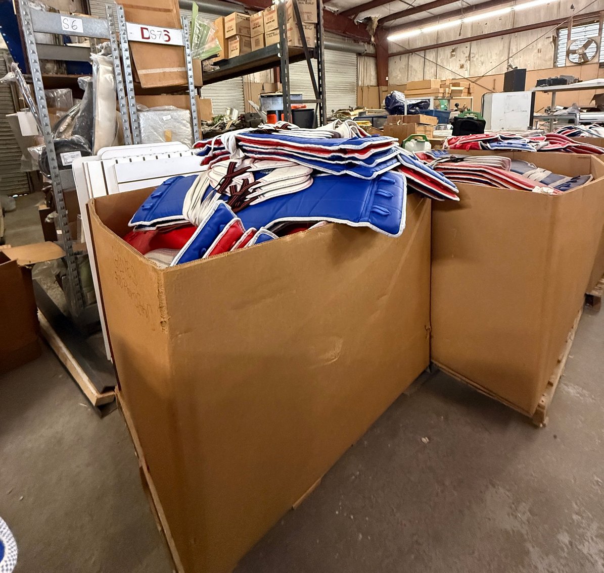 Image for Bulk Lot – ProForce Boxing & MMA Chest Guards & Headgear (700–900 Units Total)