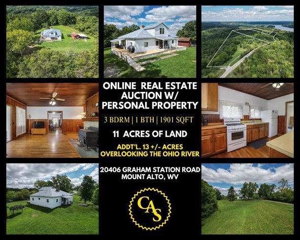 Image for ONLINE REAL ESTATE AUCTION W/ PERSONAL PROPERTY