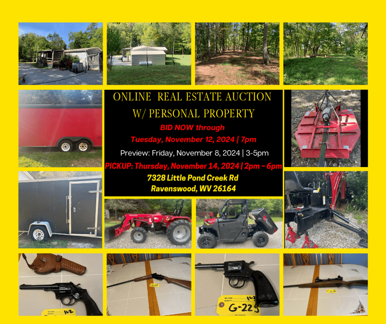 Image for ONLINE REAL ESTATE AUCTION W/ PERSONAL PROPERTY