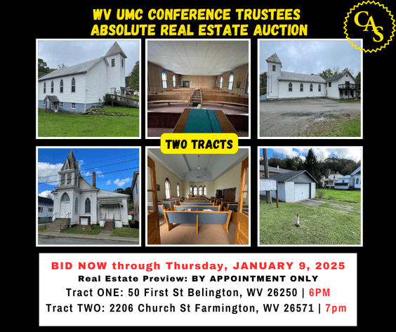 Image for WV UMC ABSOLUTE REAL ESTATE AUCTION