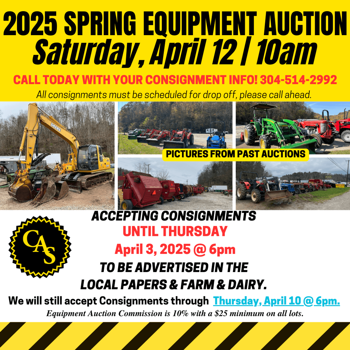 Image for 2025 Spring Equipment Auction