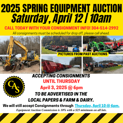 Image for 2025 Spring Equipment Auction