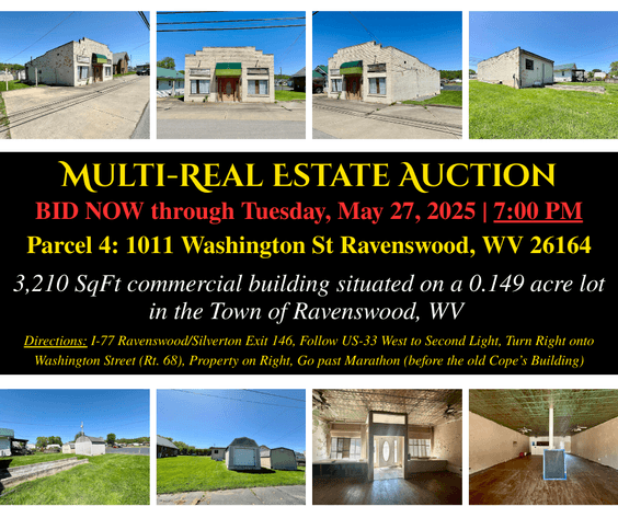 Image for Multi-Real Estate Auction ONLINE