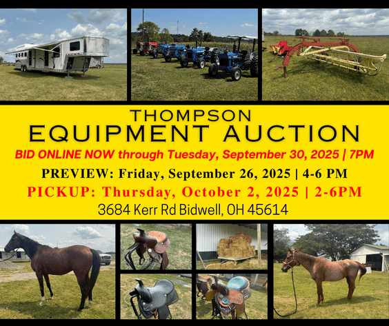 Image for Thompson Equipment Auction