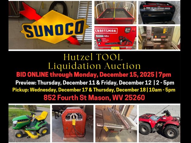 Image for Hutzel Tool Liquidation Auction