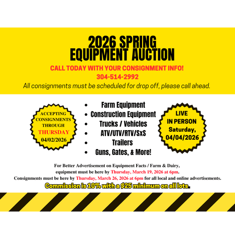 Image for 2026 Spring Equipment Auction