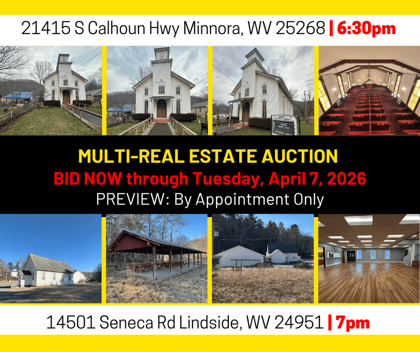 Image for 2026 Multi-Real Estate Auction