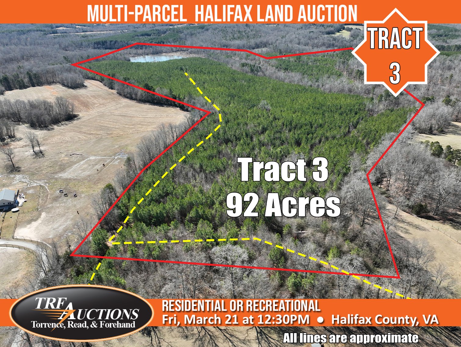 Image for 418 Acres - 4 Locations in Halifax County