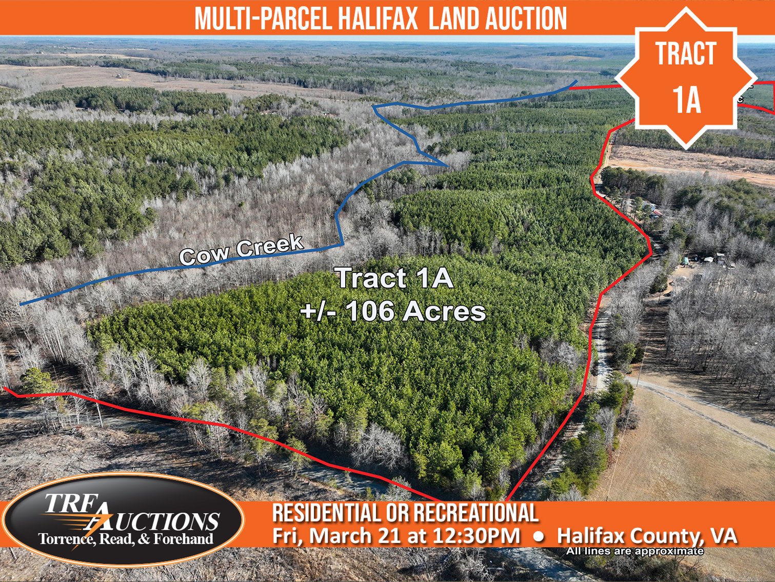 Image for 418 Acres - 4 Locations in Halifax County