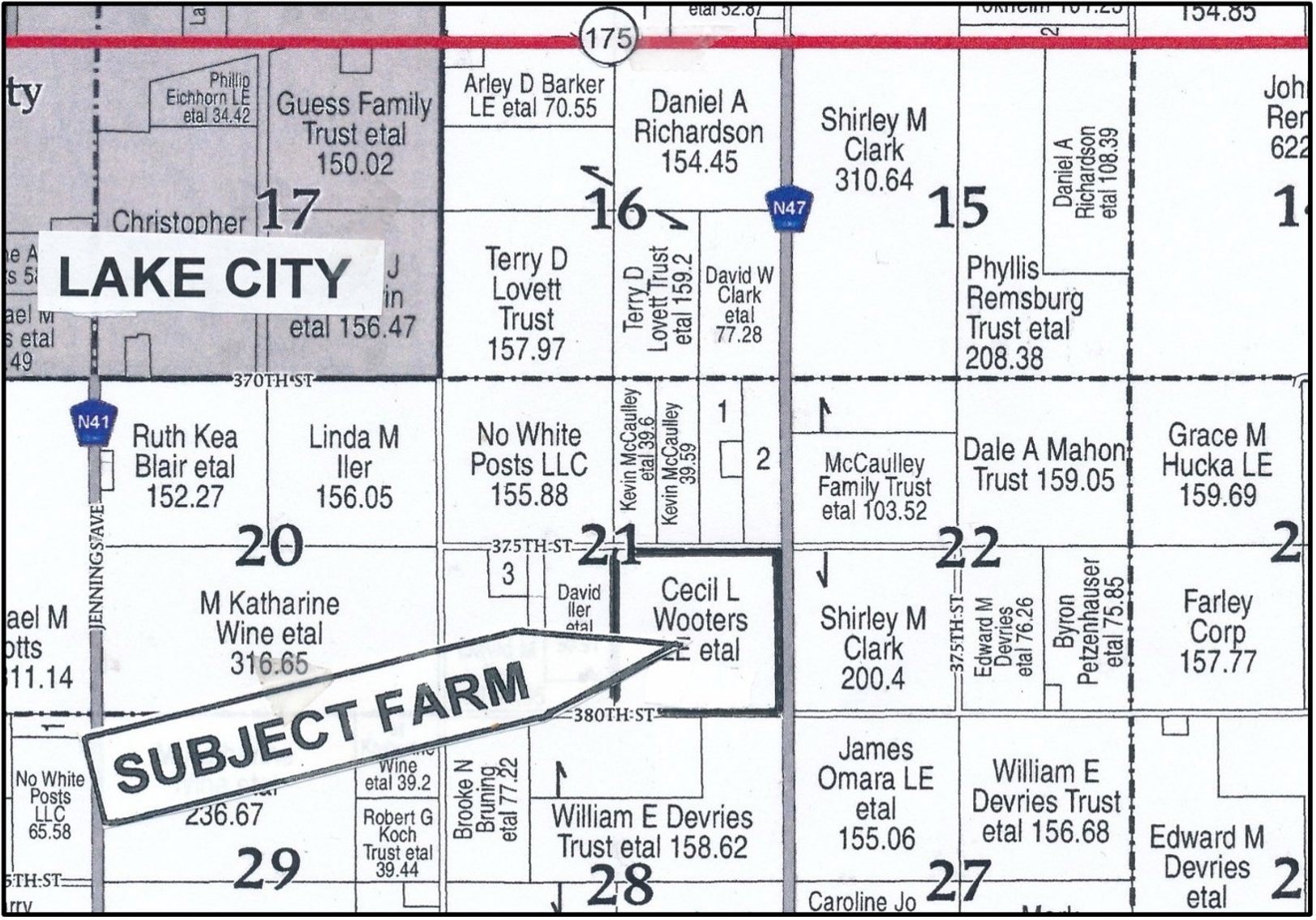 Image for Calhoun County Farmland Auction!