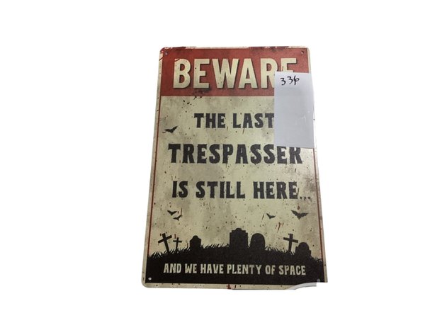 Image for Metal Sign Wall Décor