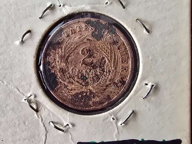 Image for 1864 , 2 cent piece