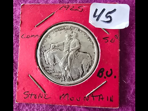 Image for 1925 commemorative half dollar Stone Mt.