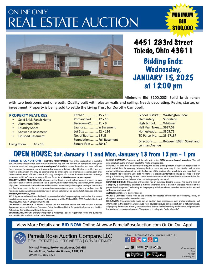 Image for 4451 283rd Street, Toledo, Ohio 43611