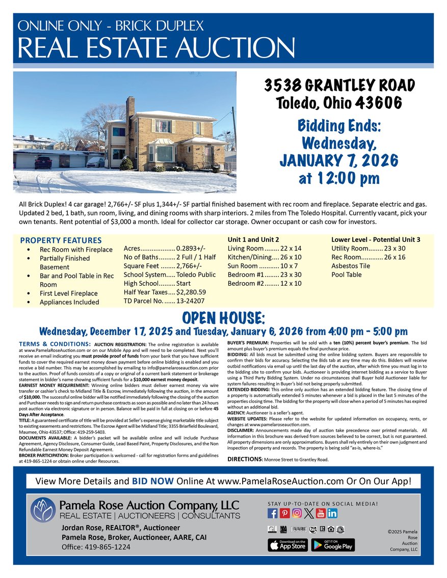 Image for 3538 Grantley Road, Toledo, Ohio 43606