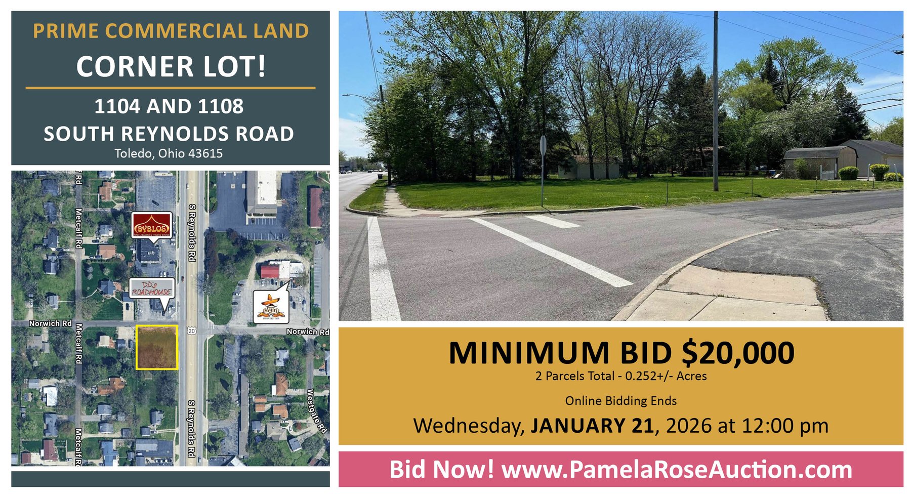 Image for 1104 and 1108 South Reynolds Road, Toledo, Ohio 43615