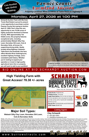 Image for Pawnee County Farmland Absolute Auction
