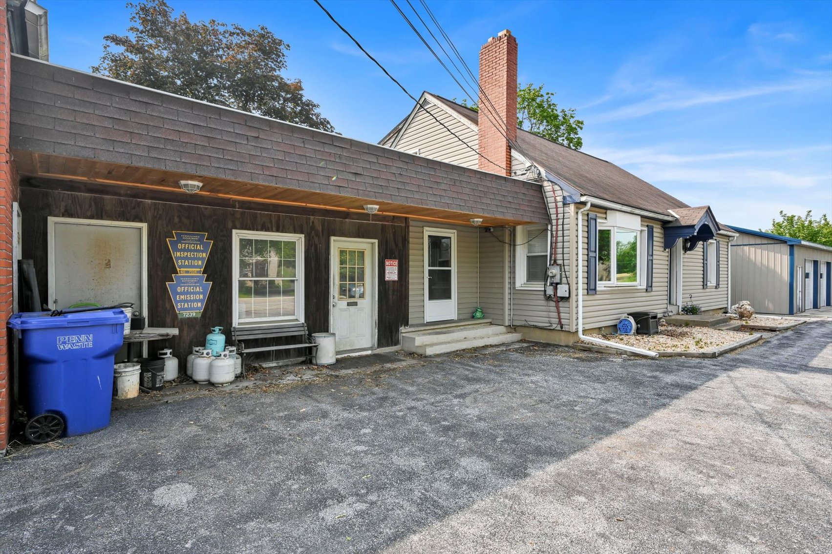 Image for Online Real Estate Auction - Cape Cod Style House with Auto Body Garage on 2+ Acres