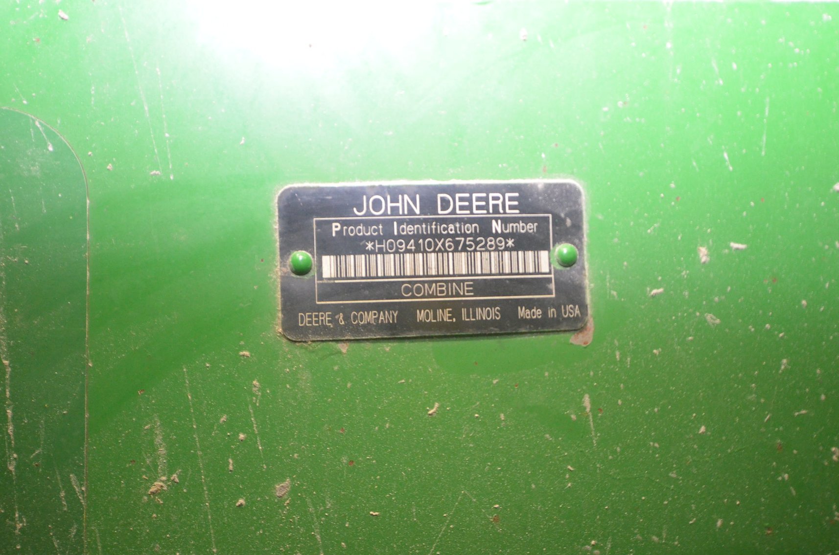 Image for JOHN DEERE 9410 COMBINE & JD 625F PLATFORM HEAD - AUCTIONTIME.COM