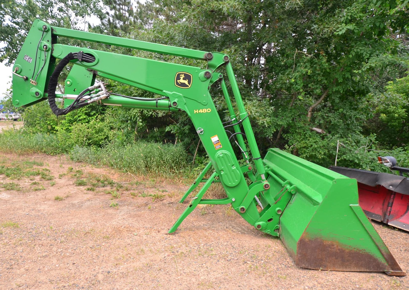 Image for 2013 John Deere H480 Hydraulic Loader