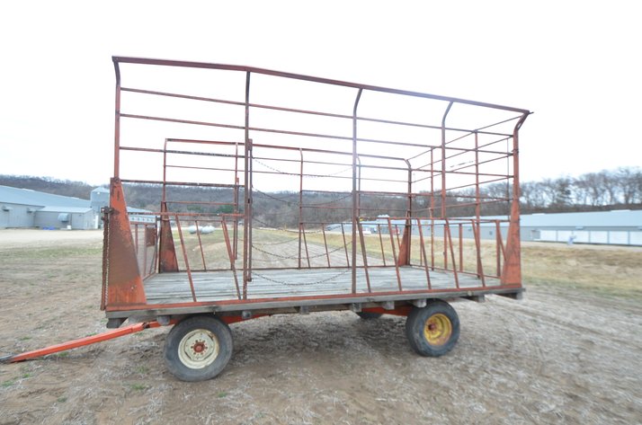 Image for H & S 9x16 Hay Wagon