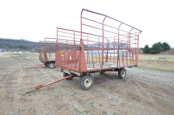 Image for H & S 9x16 Hay Wagon