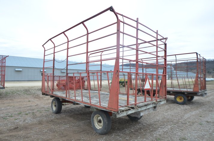 Image for H & S 9x16 Hay Wagon