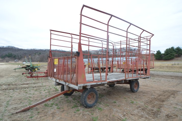 Image for H & S 9x16 Hay Wagon