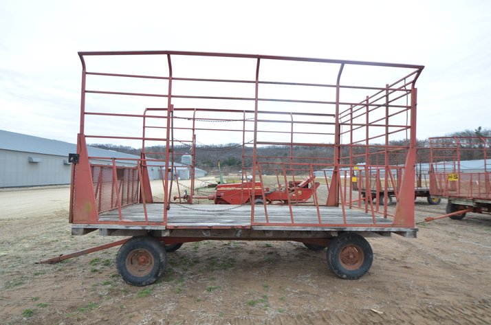 Image for H & S 9x16 Hay Wagon