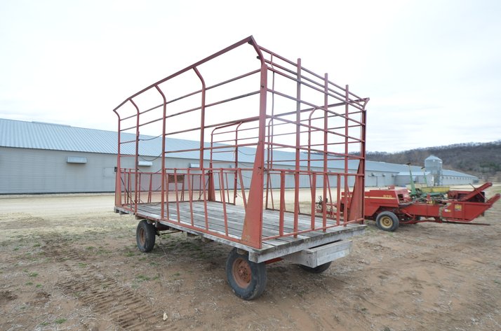 Image for H & S 9x16 Hay Wagon