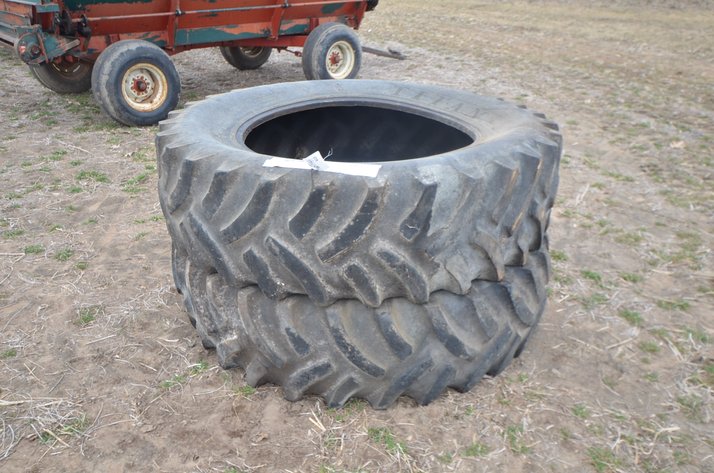 Image for (2) 18.4-38 Tractor Tires