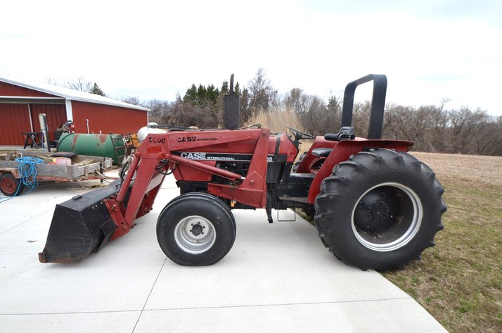Image for International Tractor with Loader