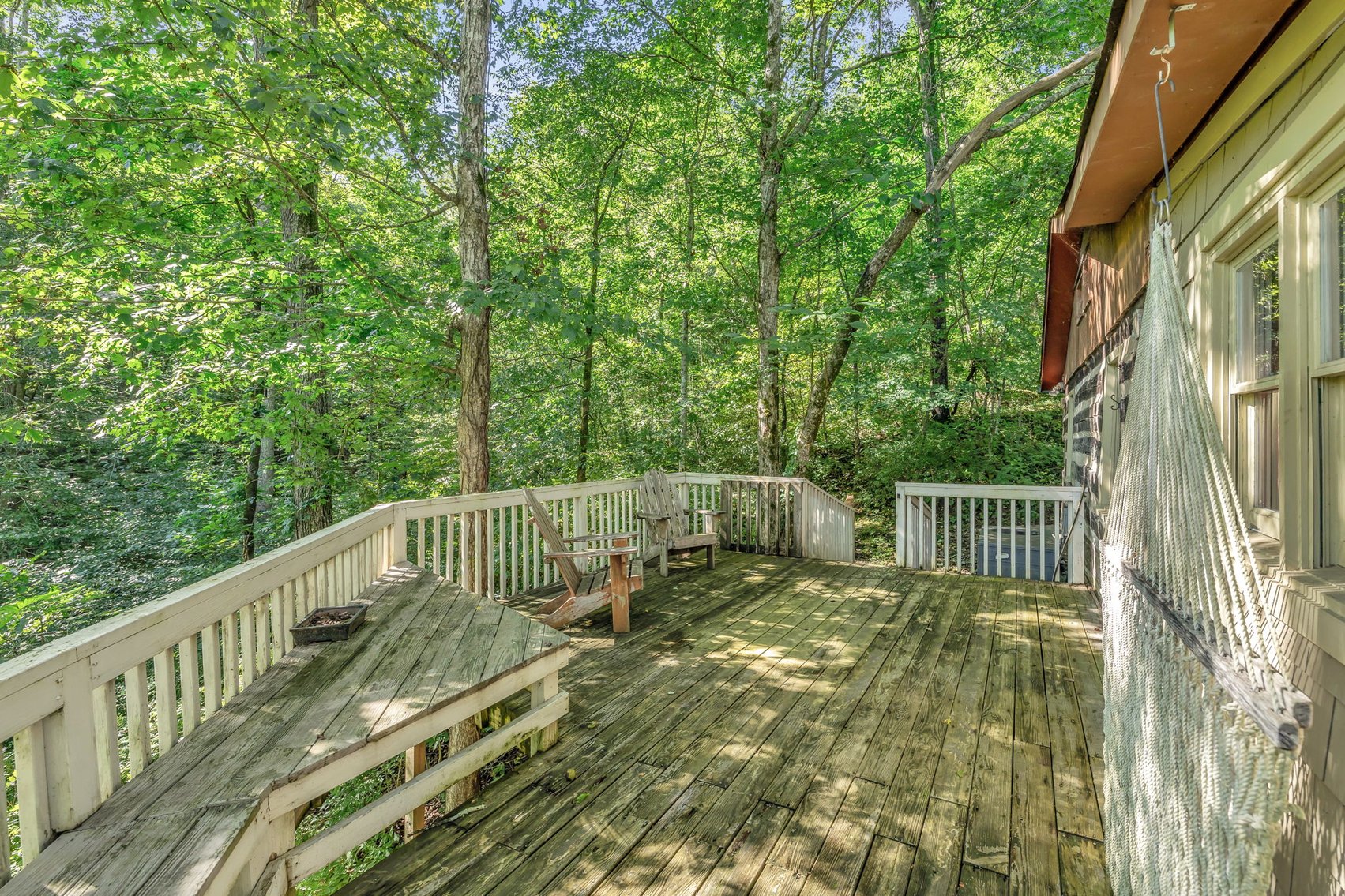 Image for Caney Fork Creek - 22 acres of Amazing Nature + Comfortable Old Log Cabin + Guest House + Shop