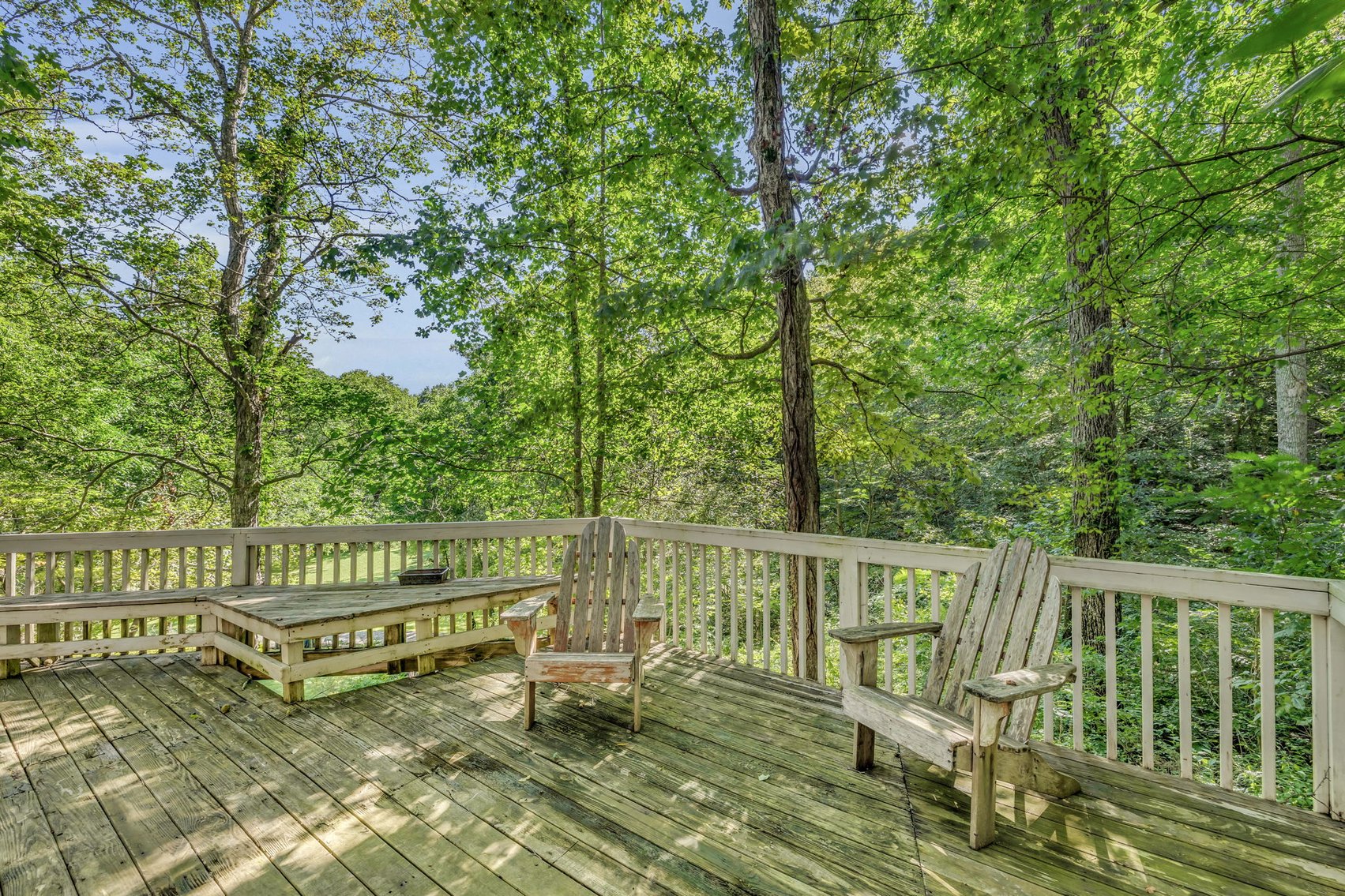 Image for Caney Fork Creek - 22 acres of Amazing Nature + Comfortable Old Log Cabin + Guest House + Shop