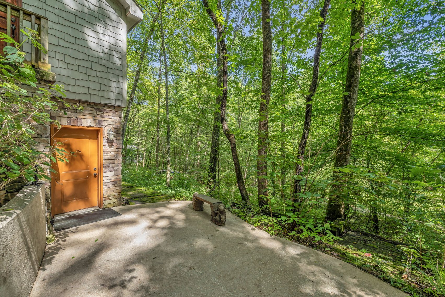 Image for Caney Fork Creek - 22 acres of Amazing Nature + Comfortable Old Log Cabin + Guest House + Shop