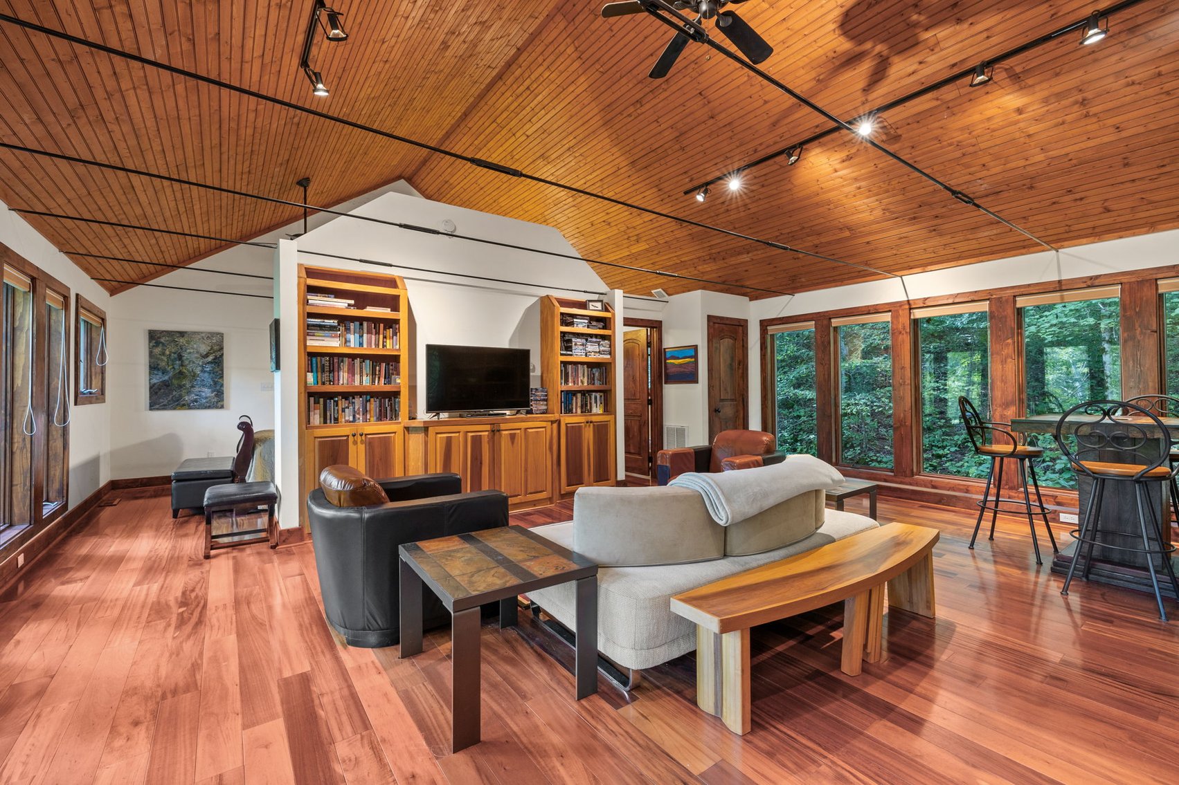 Image for Caney Fork Creek - 22 acres of Amazing Nature + Comfortable Old Log Cabin + Guest House + Shop