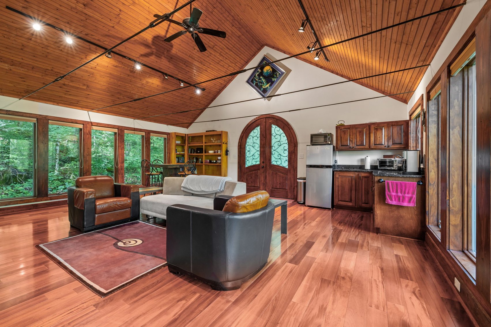 Image for Caney Fork Creek - 22 acres of Amazing Nature + Comfortable Old Log Cabin + Guest House + Shop