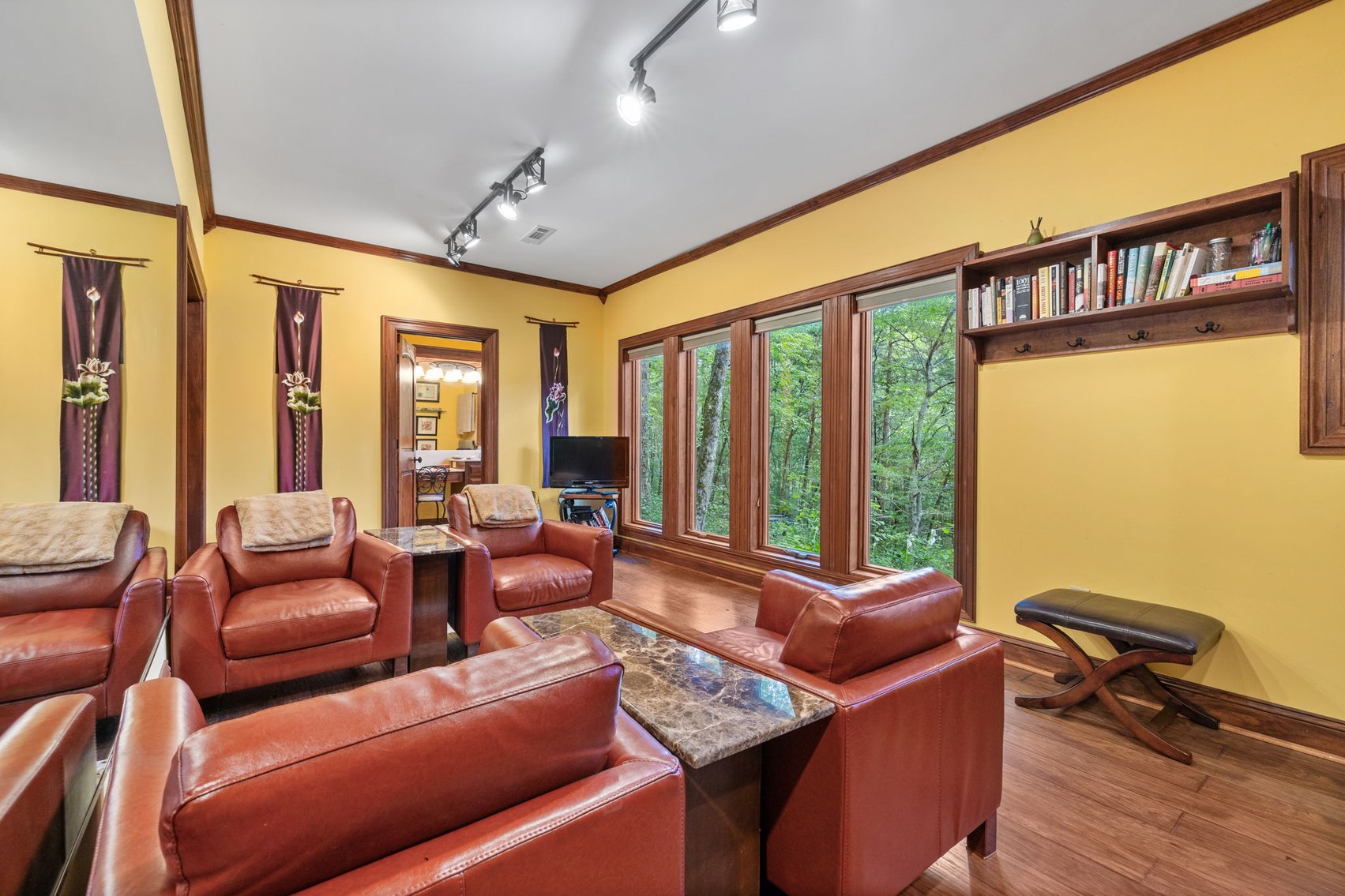 Image for Caney Fork Creek - 22 acres of Amazing Nature + Comfortable Old Log Cabin + Guest House + Shop