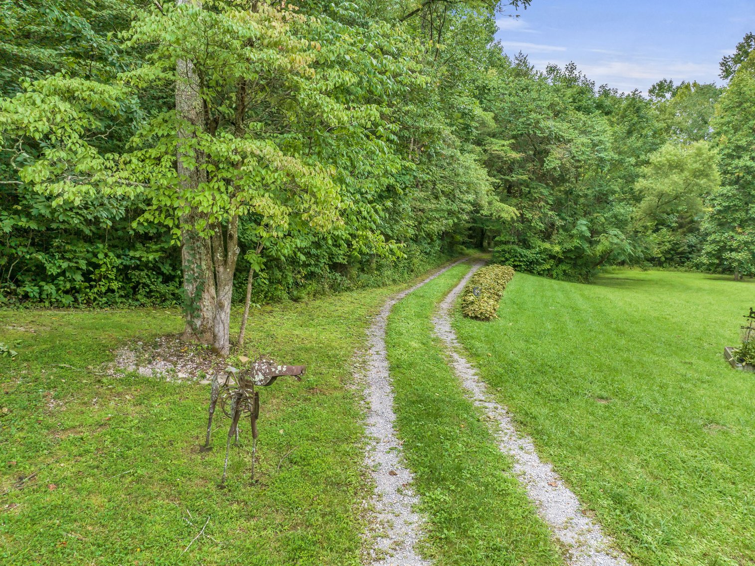 Image for Caney Fork Creek - 22 acres of Amazing Nature + Comfortable Old Log Cabin + Guest House + Shop