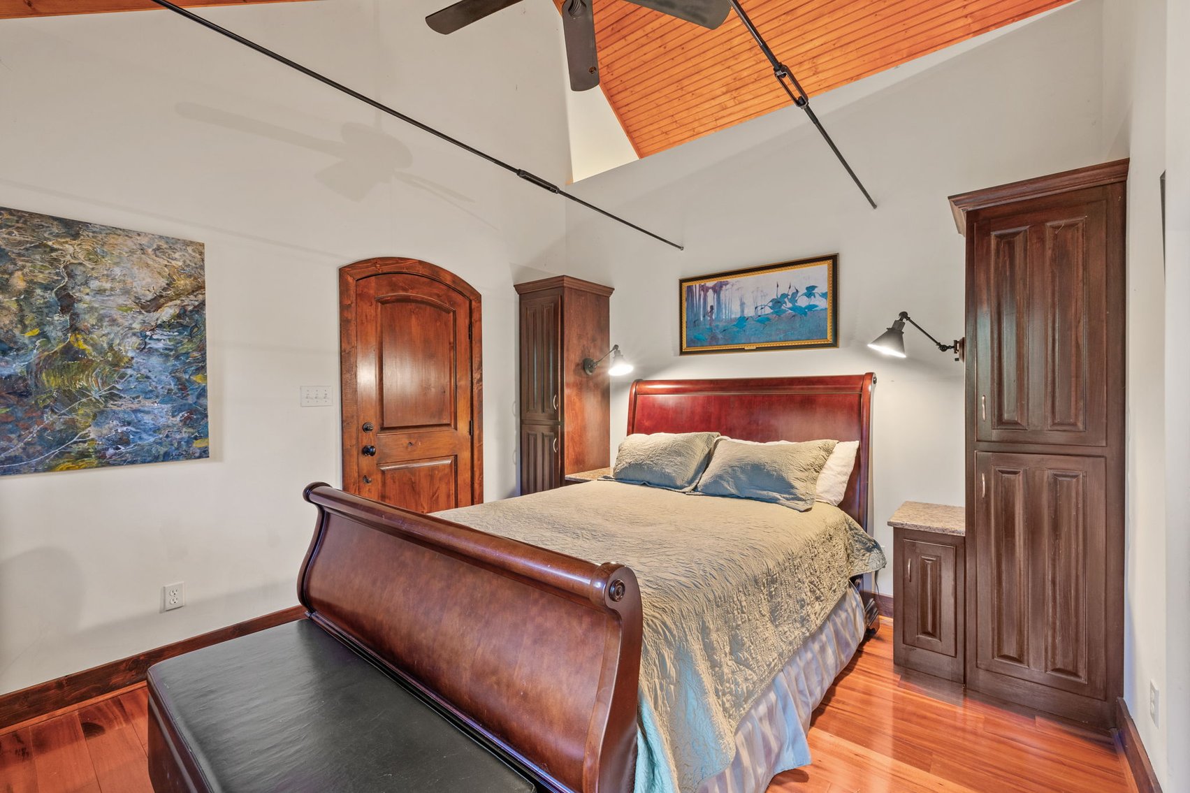 Image for Caney Fork Creek - 22 acres of Amazing Nature + Comfortable Old Log Cabin + Guest House + Shop