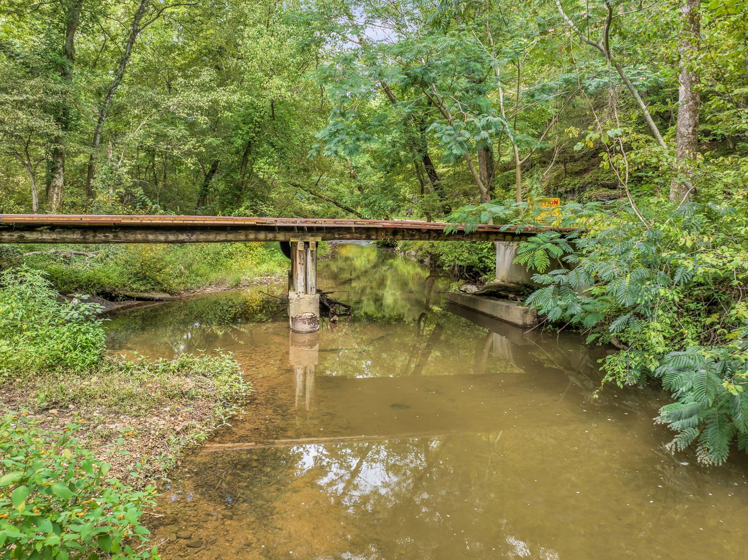 Image for Caney Fork Creek - 22 acres of Amazing Nature + Comfortable Old Log Cabin + Guest House + Shop