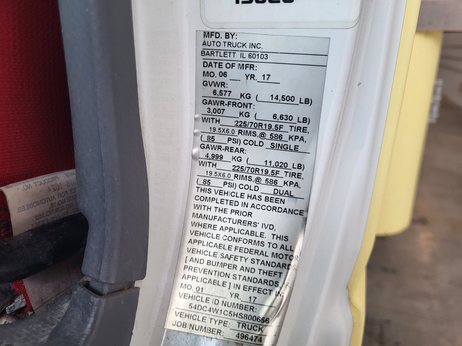 Image for 2017 Isuzu NPR-HD Delivery Truck