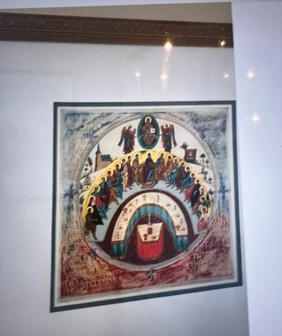 Image for St. John's Bible framed image