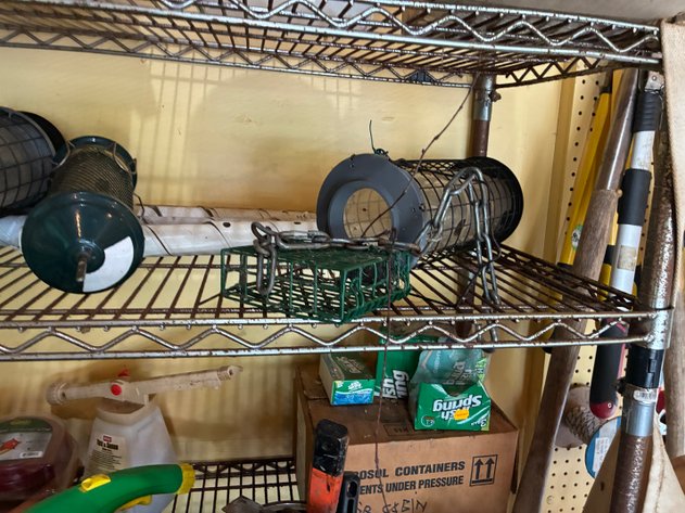 Image for Garden Supplies and wire rack