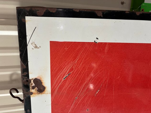 Image for Porcelain Exxon enamel sign