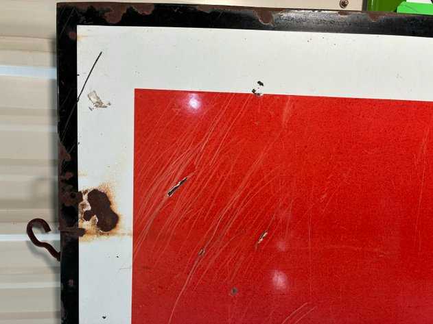 Image for Porcelain Exxon enamel sign