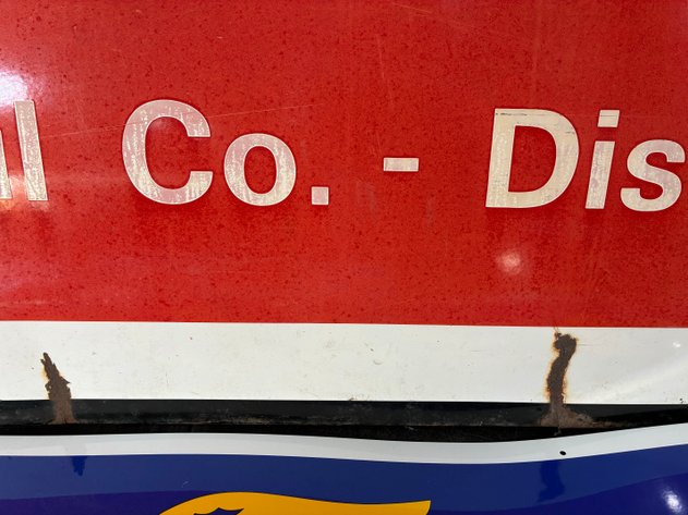 Image for Porcelain Exxon enamel sign