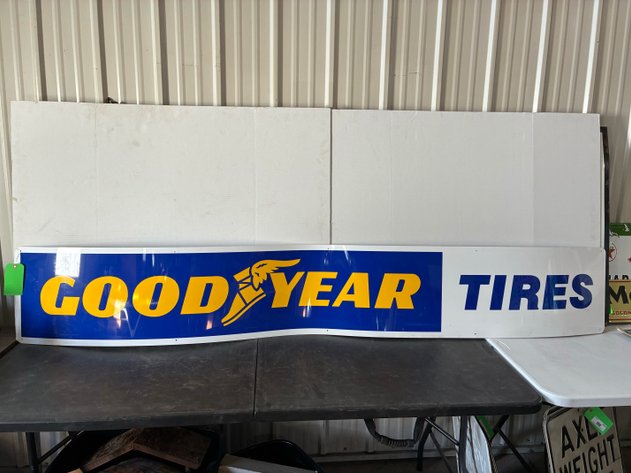 Image for Goodyear metal sign