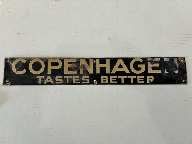 Image for Copenhagen metal sign